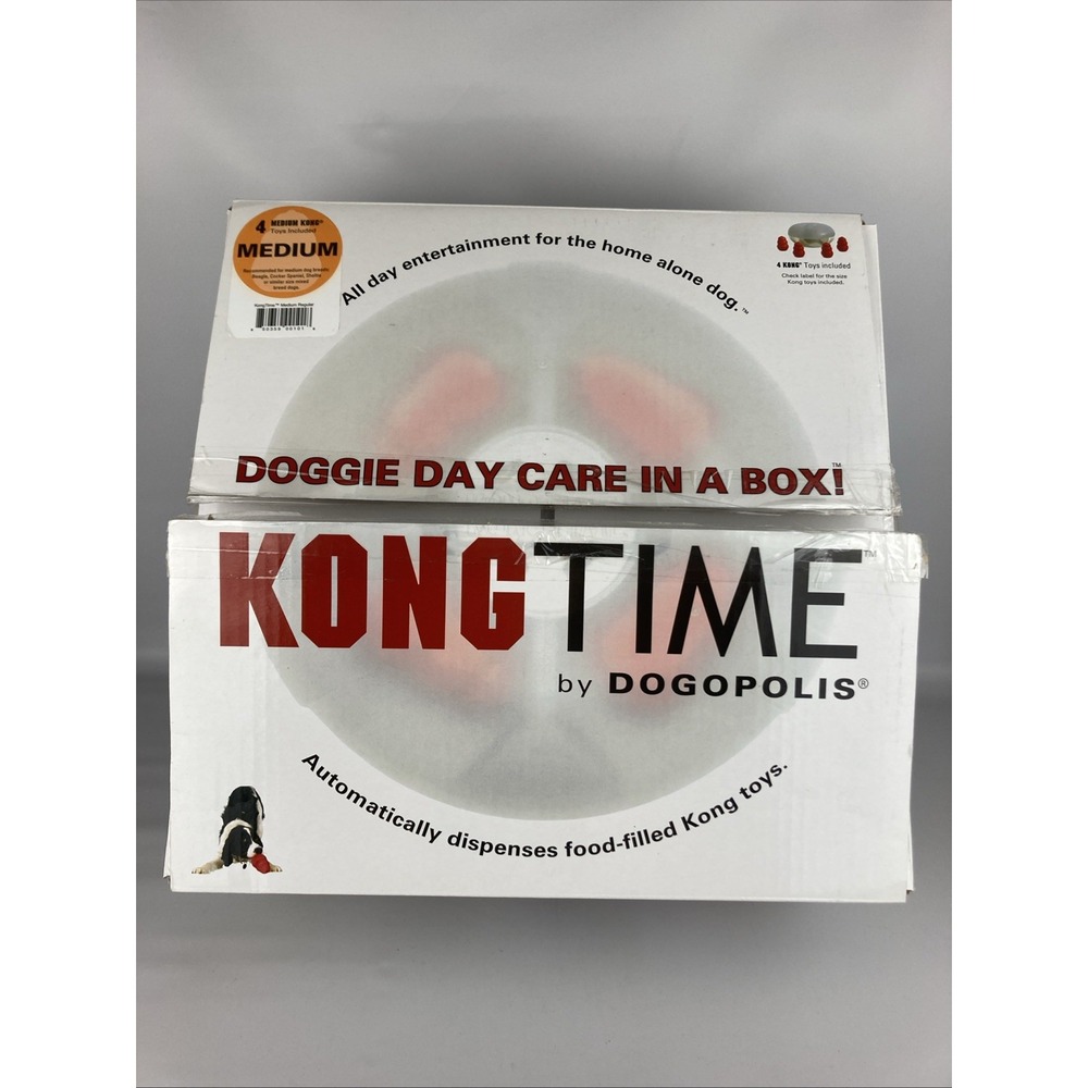 Kong Time Dogopolis Automatic Dog Toy Dispenser Only NEW **NO TOYS INCLUDED**